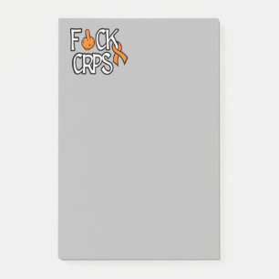 F#CK CRPS POST-IT KLEBEZETTEL