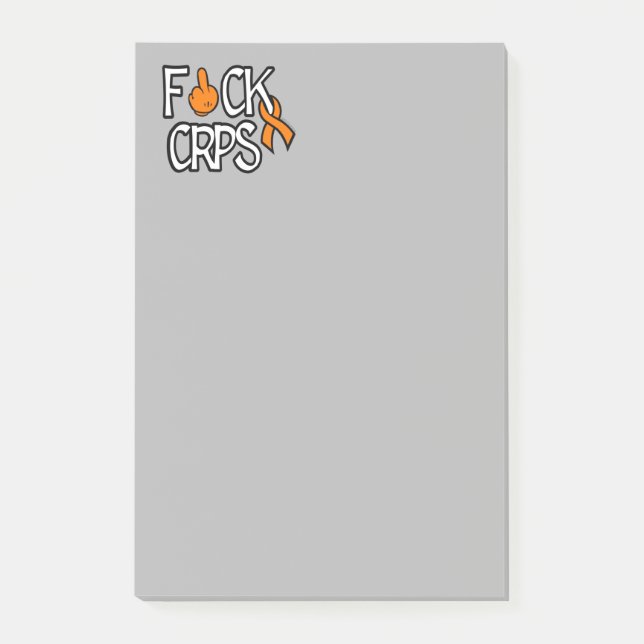 F#CK CRPS POST-IT KLEBEZETTEL (Vorderseite)