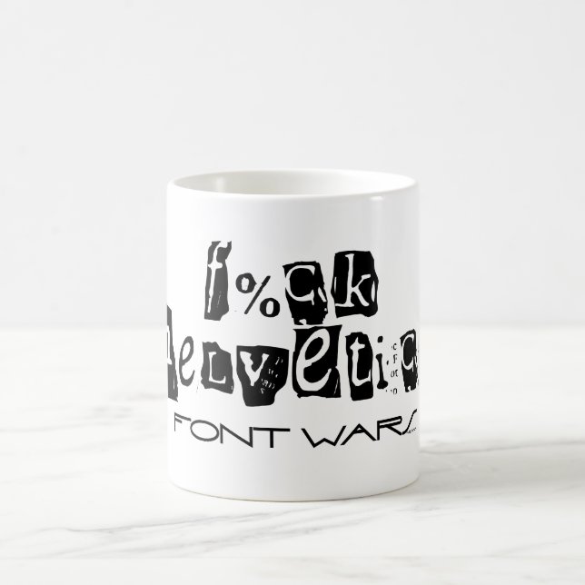 F%ck Helvetica Tasse (Mittel)