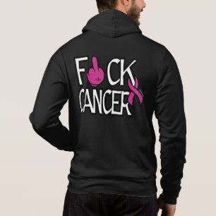 F#CK KREBS.. Brustkrebs Hoodie