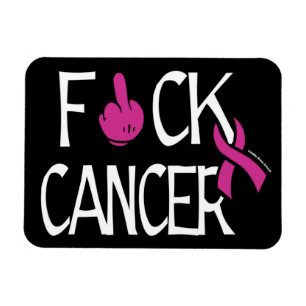 F#CK KREBS.. Brustkrebs Magnet