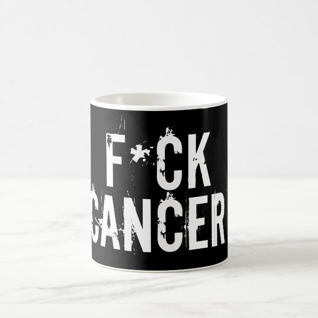 F*ck-Krebs-Tasse Kaffeetasse (Mittel)