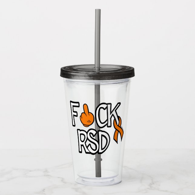 F#CK RSD ACRYLTRINKBECHER (Vorderseite)
