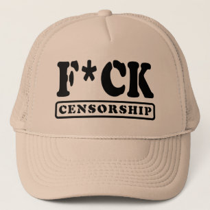 F*CK-ZENSORING TRUCKERKAPPE