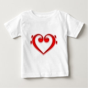 F-CLEF BASSSCHLÜSSEL BABY T-SHIRT