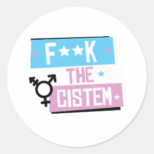 F- Das Cistem - - Runder Aufkleber
