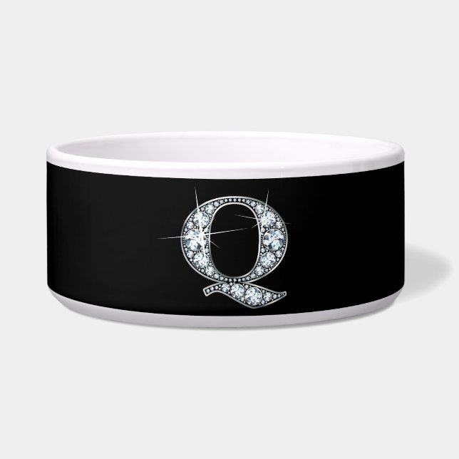 F "Diamond Bling" Pet Bowl Napf (Vorderseite)