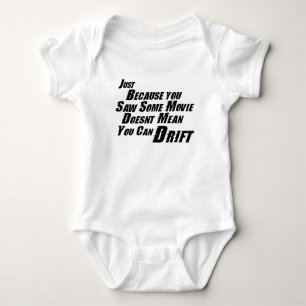 F&F kann nicht treiben Baby Strampler