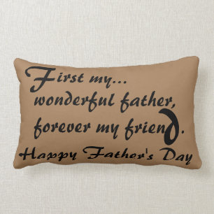 F&F Word Collage - HFD Lumbar Pillow Eng Lendenkissen