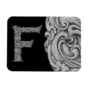 F- Falck Alphabet (Silvery) Magnet