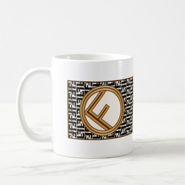 F Fendi Design Kaffeetasse (Links)