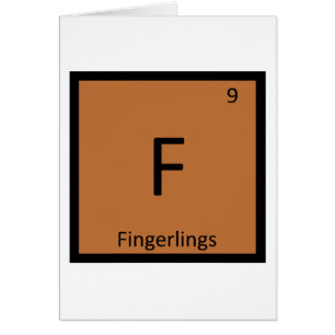 F - Fingerabdrücke Chemie Periodisches Tabellensym