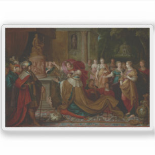 F. Francken the Younger - The Idolatry of Solomon Aufkleber