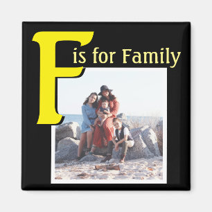 F für Familie Magnet