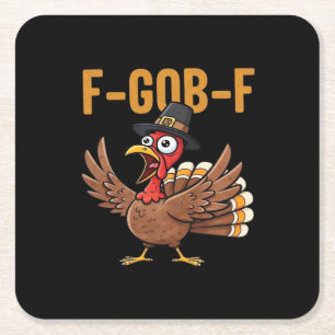 F-GOB-F Klassischer Vintage-Stil Rechteckiger Pappuntersetzer