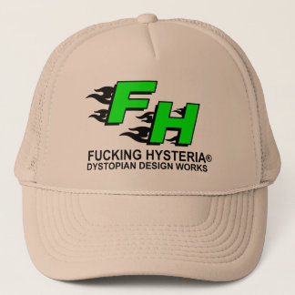 F_H FLAME TRUCKER TRUCKER HAT (ERDE/GRÜNE) TRUCKERKAPPE