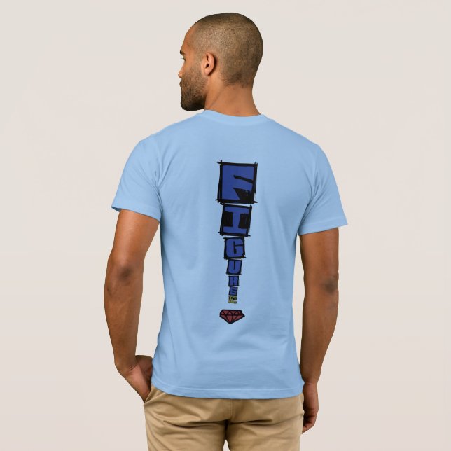 F.I.O. “Diamond” Blend II  T-Shirt (Schwarz voll)
