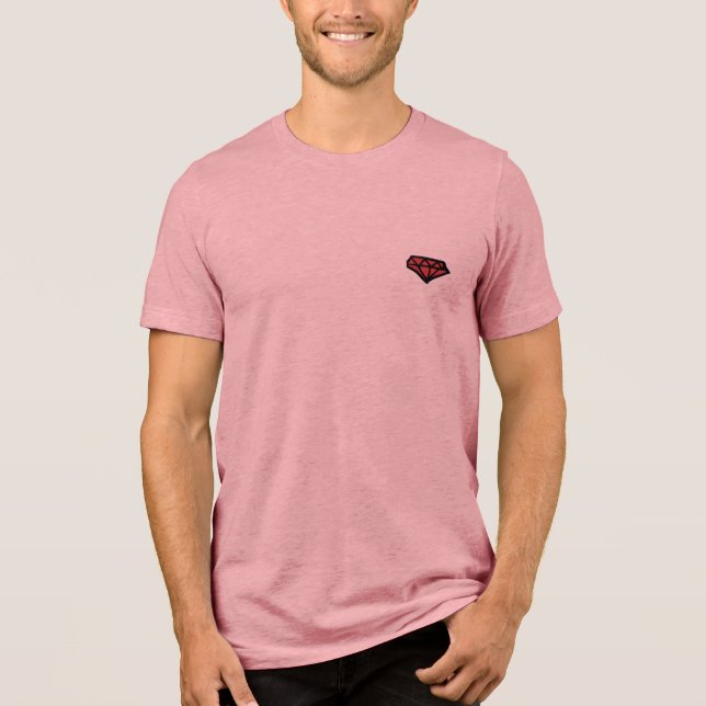 F.I.O. “Diamond” Blend III  Tri-Blend Shirt (Vorderseite)