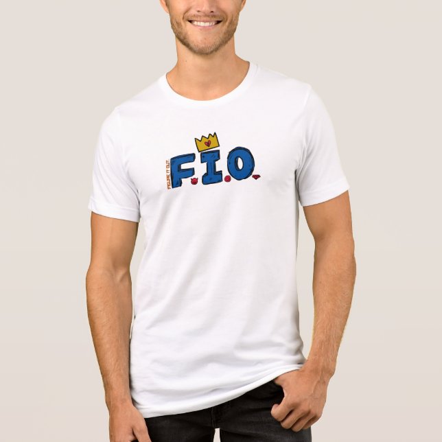 F.I.O. “Figure It Out” – Attention III Tri-Blend Shirt (Vorderseite)