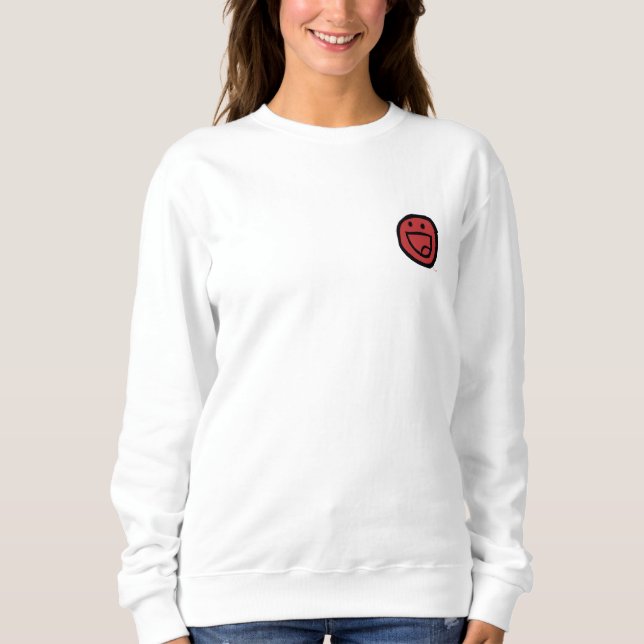 F.I.O. “Happy Emoji” Sweatshirt Light  (Vorderseite)