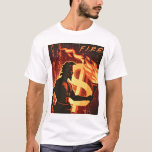 F.I.R.E. Torch - Finanzielle Unabhängigkeit anerka T-Shirt