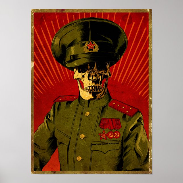 F*** Ihre Yankee Blue Jeans Poster (Vorne)