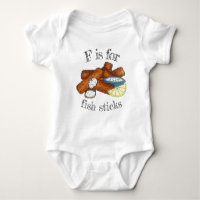 F is for Fish Sticks Fingers Tartar Sauce