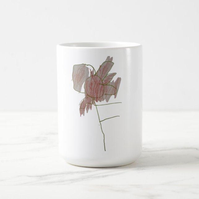 F ist für Blume Kaffeetasse (Mittel)