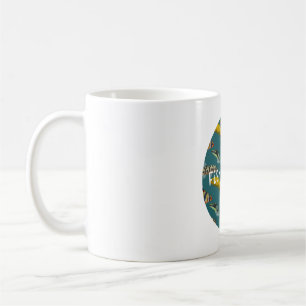 F ist für Fischhalter Kaffeetasse
