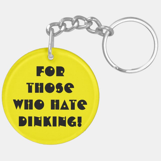 F.k Dinking! Schlüsselanhänger (Rückseite rechts)