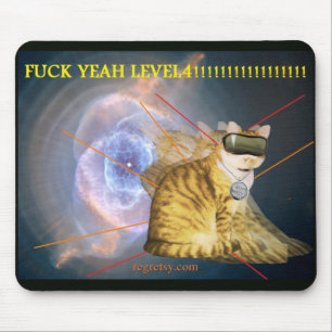 F--k Niveau 4 Mousepad ja