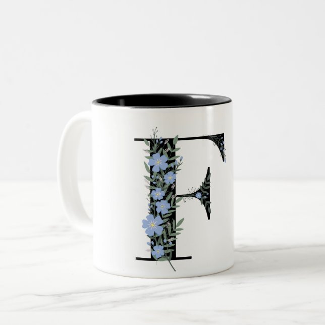 F Kunst  Zweifarbige Tasse (Vorderseite Links)