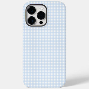 F & L Blue Gingham Case-Mate iPhone 14 Pro Max Hülle