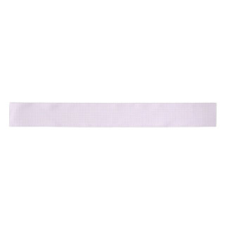 F & L Lila Gingham Satinband