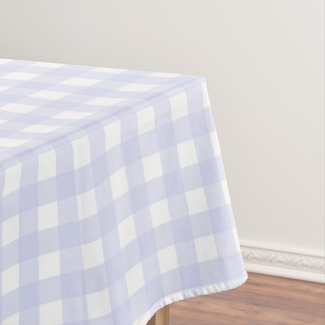 F & L Lila Gingham Tischdecke (Beispiel)