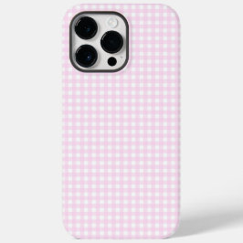 F & L Pink Gingham Case-Mate iPhone 14 Pro Max Hülle