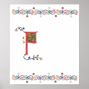 F medieval Poster