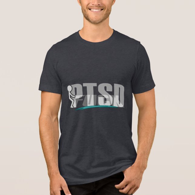 F PTSD Tri-Blend SHIRT (Vorderseite)
