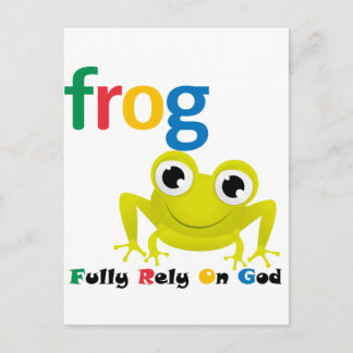 F.R.O.G. POSTKARTE