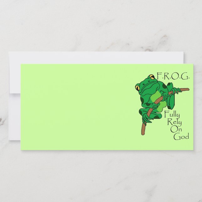 F.R.O.G. setzt auf Gott 1 (Vorderseite)