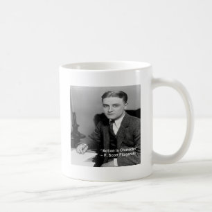 F Scott Fitzgerald "Handlung ist Charakter" Gesche Tasse