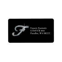 F-Script-Label "Diamant Bling"
