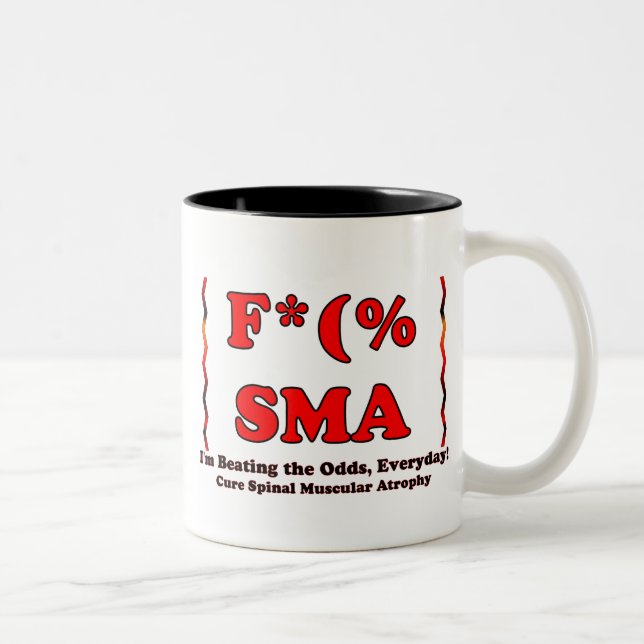 F SMA ZWEIFARBIGE TASSE (Rechts)