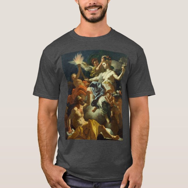 F. Solimena - Aurora Taking Leave of Tithonus T-Shirt (Vorderseite)