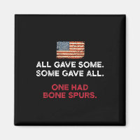 F Trump Shirt - Ketten-Knochen-Spurs