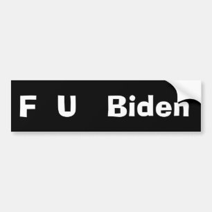 F U Biden AUTOAUFKLEBER