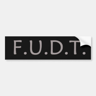 F.U.D.T. KEIN Trumpf! Autoaufkleber