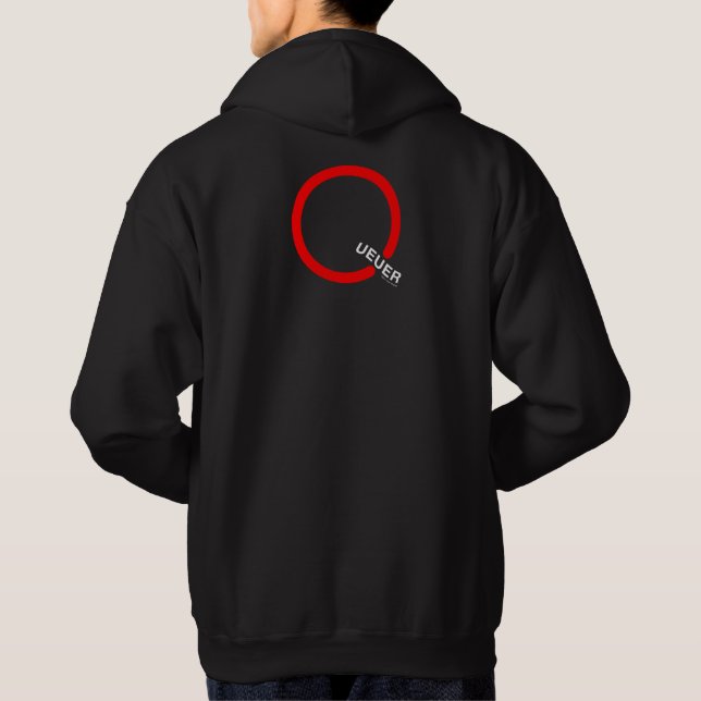 F(ueuer) B Hoodie (Rückseite)