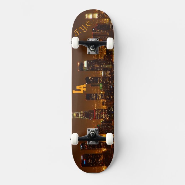 F.Y.C. LA Skyline-Skateboard Skateboard (Vorderseite)