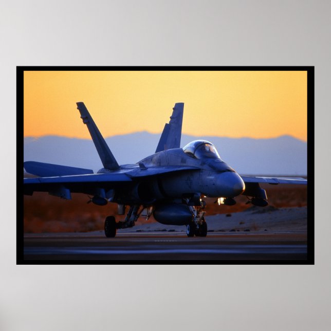 FA-18 Hornet Poster (Vorne)